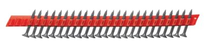 Hilti 2134608 Bandschrauben für Trockenwand, 1.000 Stück (3,5 x 35), gebogener Senkkopf, SD-M 1 und SD-M 2 Magazine und Schraubendreher SD 5000 (Trockenbau), 1.000 Stück, 3,5 x 35 mm (40 Streifen à 25