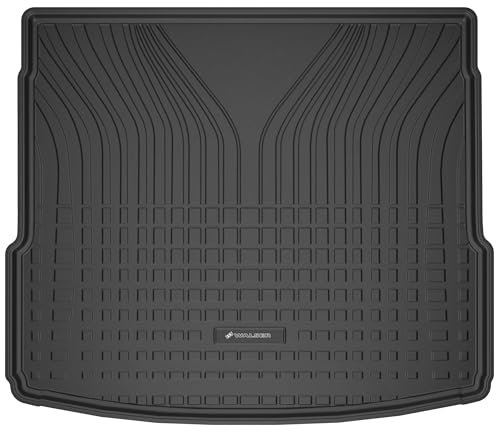 Walser Premium Kofferraumwanne für Audi Q5 05/2016-Heute, 100% passgenaue Kofferraum Schutzmatte - Made in EU, robuste Antirutschmatte Auto, Antirutschmatte Kofferraum