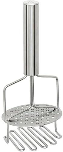 Machacador de patatas de acero inoxidable, biplano para cocinar y hacer puré en la cocina, el triturador de patatas también se utiliza para macerar frutas, verduras, alimentos para bebés