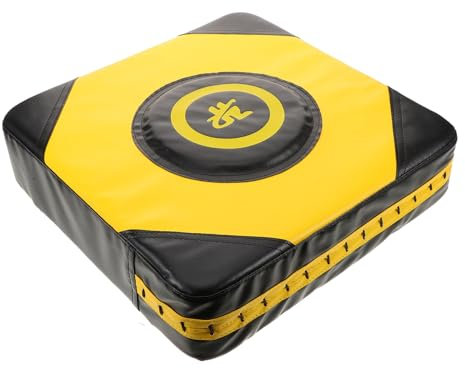 OSOLADY Boxsackwand Wandpolster Robust Pu Boxtraining Pad Wandmontage Gelb Groß Kampfsport Kickboxen Taekwondo