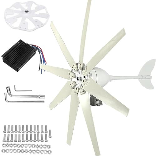 Kits Generador Turbina Eólica 5000W de Levitación Magnética Vertical para Barco Doméstico