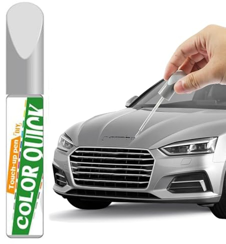 Rakiuty Lackstift Auto, Auto Kratzer Reparatur Stift, Lack Reparatur, Lackstifte Für Autokratzer, Schnelle Trocknung (Silber)