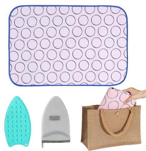Tavoletta Da Stiro - Tavolo da Stiro Portatile,Accessorio Per Pressatura E Cucito Compatibile Con Lavatrice Asciugatrice Casa Appartamento Viaggio
