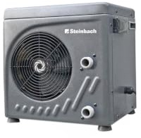 Steinbach Pompa di Calore Startis Mini - 049275Z - Pompa di Calore Automatica per Piscine Fino a 20.000 L - Display LED e sensore di Flusso Integrato - Funzionamento Ecologico ed efficiente
