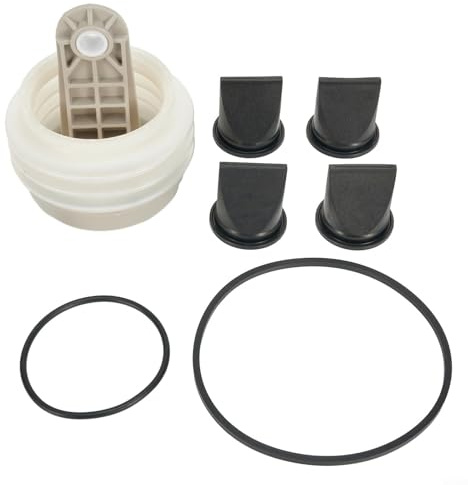 385230980 Kit de fuelle con válvulas de pico de pato de 1-1/2 pulgadas y juntas tóricas compatibles con aspiradora Sealand VG4 VHT S J Series y descarga de la serie T TW