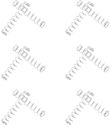Mobestech Ressorts de Compression en Acier Inoxydable 0,4x4x20 Mm, Lot de 40 Pièces pour Recharges Stylo à Bille, Ressorts de Tension Précis et Solide, Accessoires Papeterie pour Réparation