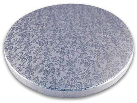 Cake Company Tortenplatte rund 150mm Ø | Cake Board rund | auch für dicke und mehrstöckige Torten | hochwertige silber Alukaschierung | 10mm dick, 1 Stück