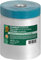 DUCK Ruban toilé avec film de masquage 112-00 – Bande adhésive de tissu avec bâche de protection – Dimensions : 1400mm x 15m – Couleur transparent