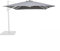 Oviala Toile pour Parasol déporté 3x3m Anthracite - Malaga, Brescia et Palma