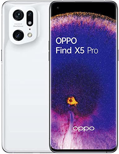 Oppo Find X5 Pro 5G - Smartphone 256GB, 12GB RAM, Dual Sim, White