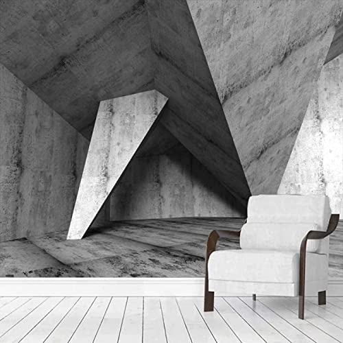 Papel Pintado Pared 3D Papel Tapiz Pared De Cemento Gris Fotomurales 3D Tv Fondo Pared Moderno Dormitorio Murales