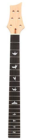 E-Gitarrenhals, Gitarrenhals 22 Bünde, Massivholz-Blackwood-Griffbrett Für E-Gitarren-Musikinstrumentenzubehör(GS55)