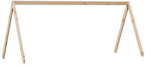 VidaXL Tetto Per Letto Bambini 199x80,5x88 Cm Legno Massello Di Pino Naturale