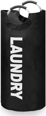 Cesto portabiancheria pieghevole, cesto portabiancheria con capacità di 90 l con maniglia, cestino per biancheria impermeabile in tessuto, raccoglitore di bottiglie, scatola per biancheria in tessuto