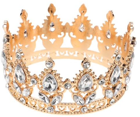 CONGARTENO Klein Rhinestone Diadem Krone Für Hochzeiten Elegante Barock Mit Glitzersteinen Für Brautjungfern Partys Und Besondere Anlässe Hochwertige Kopfdekoration Für Damen