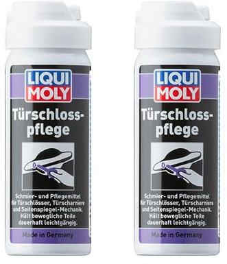 Door Lock Care - De-Icer & Protector for Locks & Mirrors 2x50ml