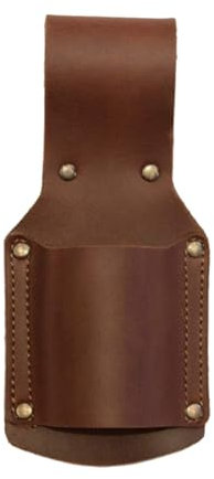 Riiichflowshop Porta Martello in Pelle per Cintura Anelli in Acciaio Fondine per martelli ASCE Portautensili Culle Trasporto