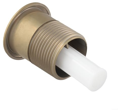 FACULX Pulsador doble, para Siamp 34455009, botón de descarga de inodoro, elegante botón dorado para tanque de inodoro