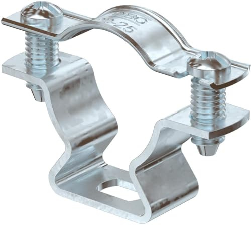 OBO Bettermann ASL 733 25 FT Abstandschelle mit Langloch, 20-25mm, Stahl (1362718)