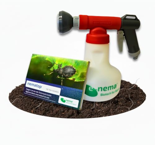 NemaTop (50 Mio) HB Nematoden plus Nema-Sprayer gegen Dickmaulrüssler-Larven