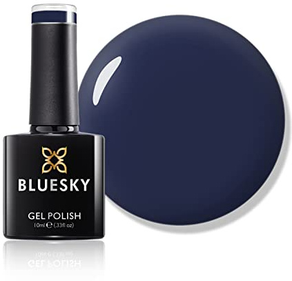 Bluesky Gel Nail Polish, Independent, Aw19, Blue, Long Lasting, Chip Resistant, 10 ml (Requires Drying Under UV LED Lamp) Fw1910