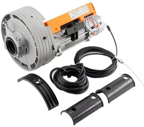 ZONAPRO Motore Per Serranda Avvolgibile Garage Con Elettrofreno 48/60 200/220 180 KG