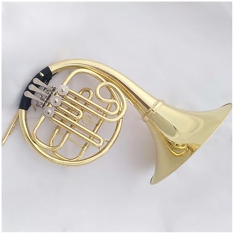 Einreihiges Waldhorn-Instrument Mit 3 Tasten, B-Dur, Schüler, Anfänger, Profi, Der Waldhorn Spielt Waldhorn-Set