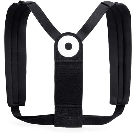 BLACKROLL Posture Haltungstrainer | Rückenmuskulatur stärken, Verspannungen vorbeugen | Gepolsterte Tragegurte | Individuell verstellbar | Waschbar | Schwarz