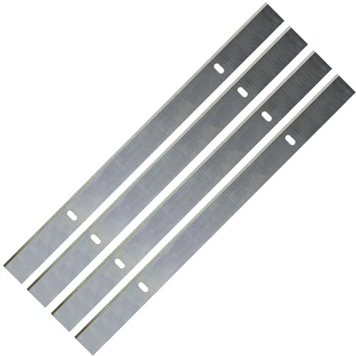 Hobelmesser, HSS, 26,4 cm, Ersatz für Scheppach HMS1070 HMS850 HMS2000, Jet JPT-10B, Erbauer EPT1500, SRF-254-1600S Hobelhobel, 26,4 x 33,5 x 0,6 cm, 40,6 cm Packung