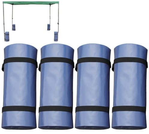 Glixoft 4er-Pack Pavillon-Gewichte, Tasche, Pavillon-füße, Sandsäcke, Ständer, Pavillon-beingewichte, Doppelt Genähte Sandsäcke Für -up-überdachungszelt