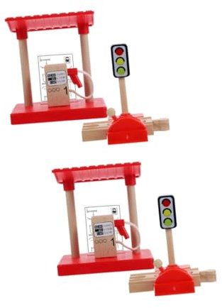 GETAJGHSD 2sets Giocattoli Accessori Per Include Rifornimento e Lifting Interattiva Educativo Per