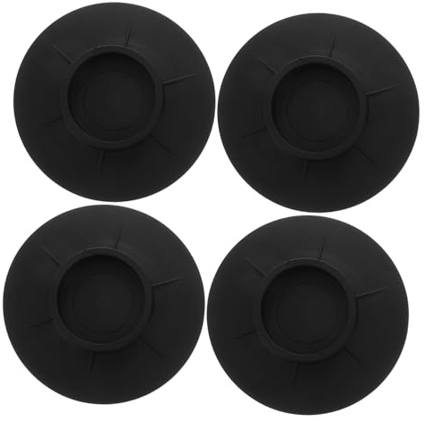 Didiseaon 4pcs Slip Mats Vibration Mat for Washing Machine Rubber Foot Pads Washer Stabilizer Washer and Dryer Vibration Walking Pads