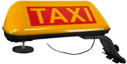 Taxischilder für Autos, 12 V helles LED-Oberlicht-Panel, magnetisches Dachdisplay für Mitfahr- und Fahrfahrzeuge, perfekt für Nachtsichtbarkeit und professionelle Fahreridentifikation