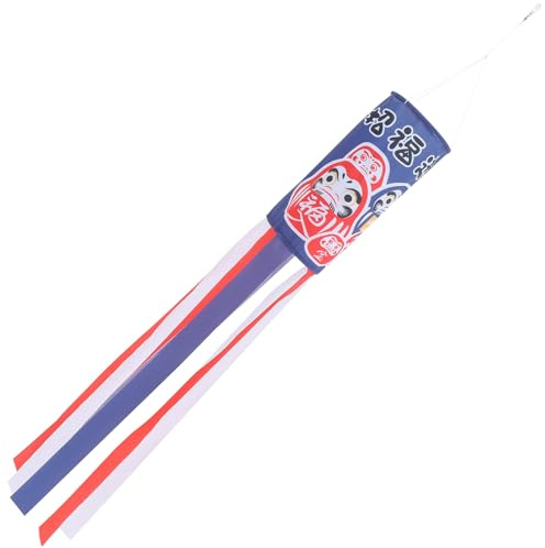 VALICLUD Dekorative Windsack Flagge Für Draußen Gartendeko Windsack Japanischer Stil Leichtes Polyester Windfahne Zum Aufhängen An Terrasse Und Garten