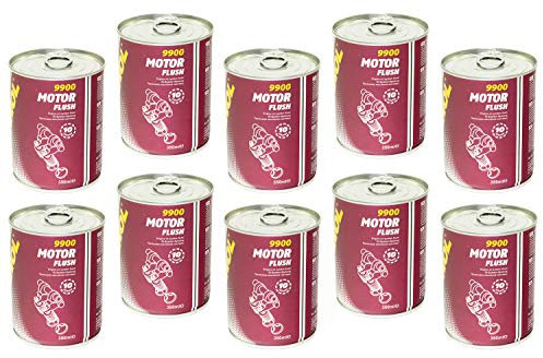 MANNOL Motor Flush Reiniger 10 Stück á 350 ml für Kraftfahrzeuge