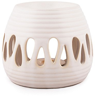 pajoma® Keramik Duftlampe ''Simple'' in weiß, Höhe 8 cm