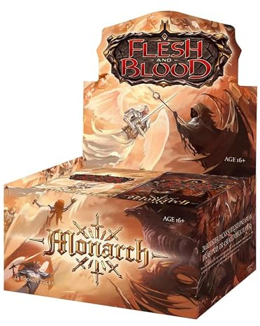 Legend Story Studios Flesh & Blood TCG - Monarch First Edition Booster Display (24 Packs) - EN
