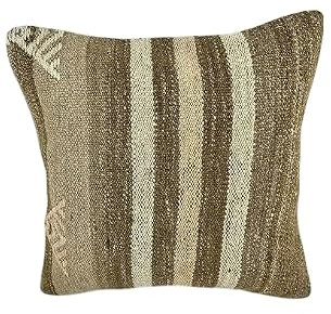 kelim kissen 40x40 cm handgefertigt kelim kissenbezug orientalische kissen kopfkissen viereckig dekorative bohemian kissenhülle dekokissen sofakissen zierkissen code A1963