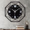 VIVILINEN Horloge Murale en Métal Grande Horloge Murale Silencieuse sans Tic-Tac Pendule Murale Style Vintage pour Salon Chambre Cuisine Bureau