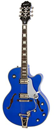 Epiphone Emperor Swingster Delta Blue Metallic E-Gitarre