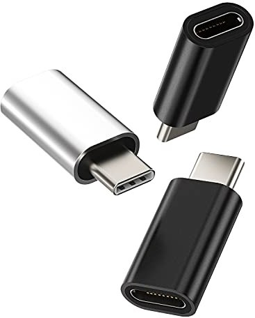 Lightning Mutter auf USB-C Männlich Adapter Set(3 Pack) für iPhone Ladekabel Klinke to Type C Stecker Charger Kabel Netzteil Ladegerät Zubehör für Samsung S21 S22 Ultra für Ipad Pro Pixel tp