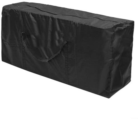 HOHOVYVY Auflagentasche Gartenpolster Aufbewahrungstasche Gartenauflagen Schutzhülle Oxford Aufbewahrung Mit Tragegriff Für Gartenmöbel Kissen Polsterauflagen Weihnachtsbaume(116 * 47 * 51)