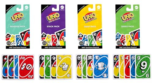 UNO Ergänzendes Kartenspiel für Kinder ab 7 Jahren