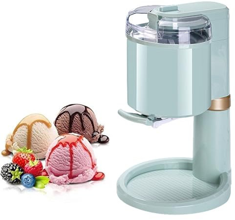 Máquina para Hacer Helados, Pequeña Máquina Casera Totalmente Automática para Hacer Helados De Frutas, Máquina De Helado En Cono para Niños,A
