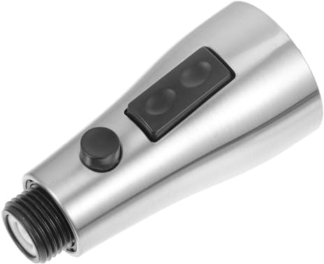 Rociador de Grifo de Cocina Extensible Tres Funciones y Pausa | Abs Dorado, Instalación Sencilla, Ahorro de Agua, Uso Diario en Fregadero, para Frutas y Verduras