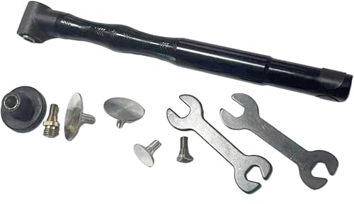 Gertrude 90 Grados Amoladora De Codo Pieza De Mano Flexible Eje Rotativo Pulidora Lápiz Amolador para Esmerilar, Grabado Black,One Size