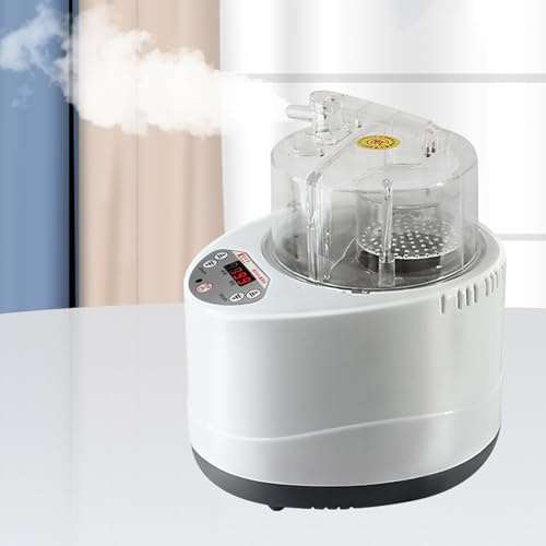 TYH Vaporizador de Sauna portátil de Gran Capacidad de 4 l con Control Remoto, generador de Vapor de 2000 W, Temperatura Ajustable, antiquemaduras en seco, para Camas de fumigación