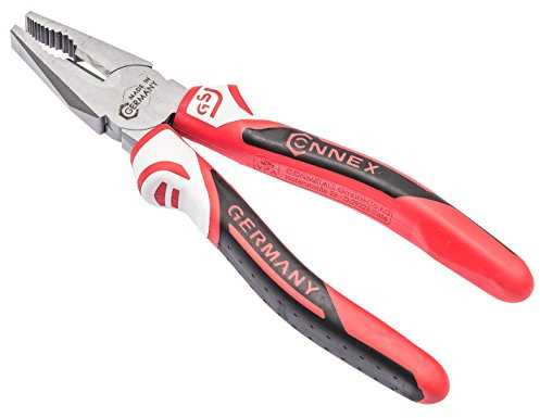 Connex COXT111180 - Alicates combinados de fuerza (180 mm, mango 3K, alicates, herramienta multifunción, herramienta)