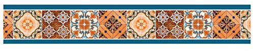 Ursus 59090012 - Masking Tape, Kachel 1, Klebeband aus Papier, ca. 30 mm x 10 m, einseitig bedruckt, lösungsmittel und säurefrei, ideal für Scrapbooking
