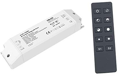 VBLED© RF Inatus Triac LED Konstantspannung Netzteil SET inkl. Fernbedienung - 40W - 12V DC - IP20 - Dimmbar
